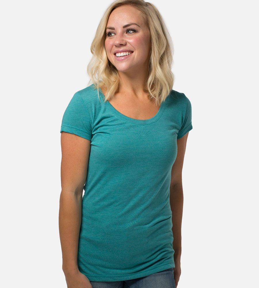 Vancouver Island * Bamboo Relaxed fit Scoop neck T-shirt – Wild