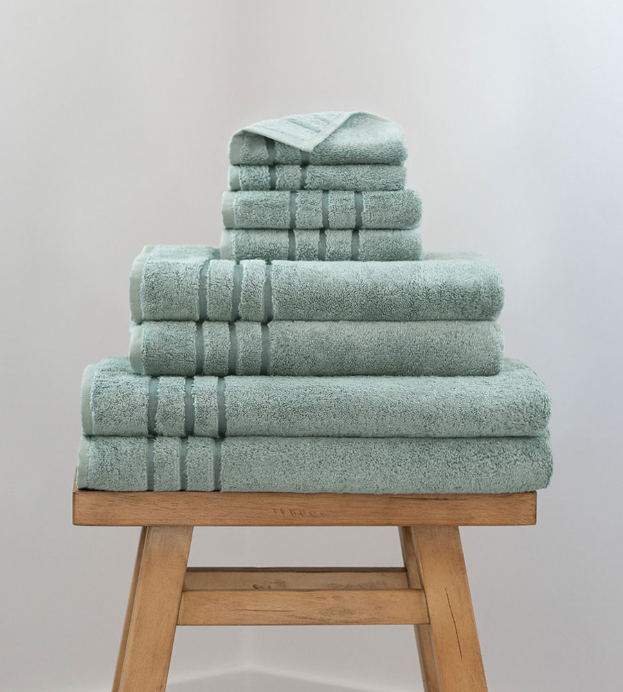 Bamboo Bath Sheet - Harbor Gray by Cariloha for Unisex - 1 Pc Towel