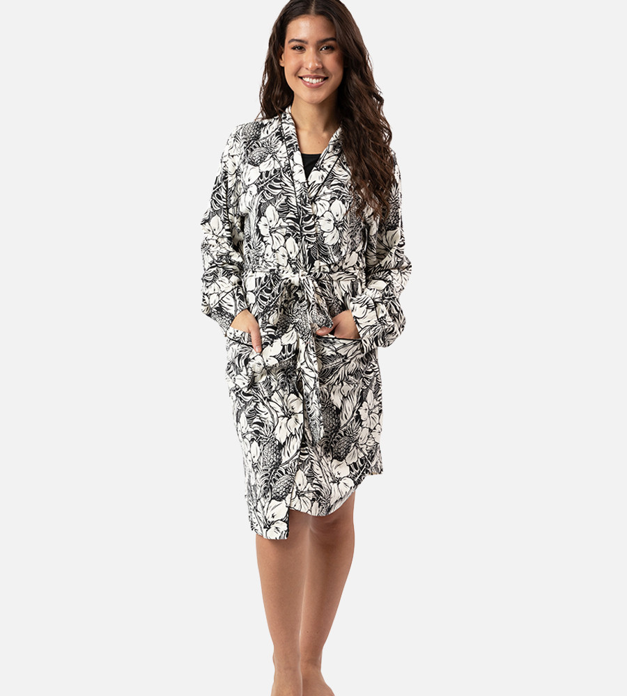 Organic Bamboo Jersey Robe