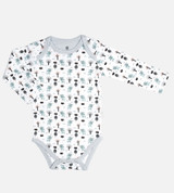 flat view of fawn bodysuit