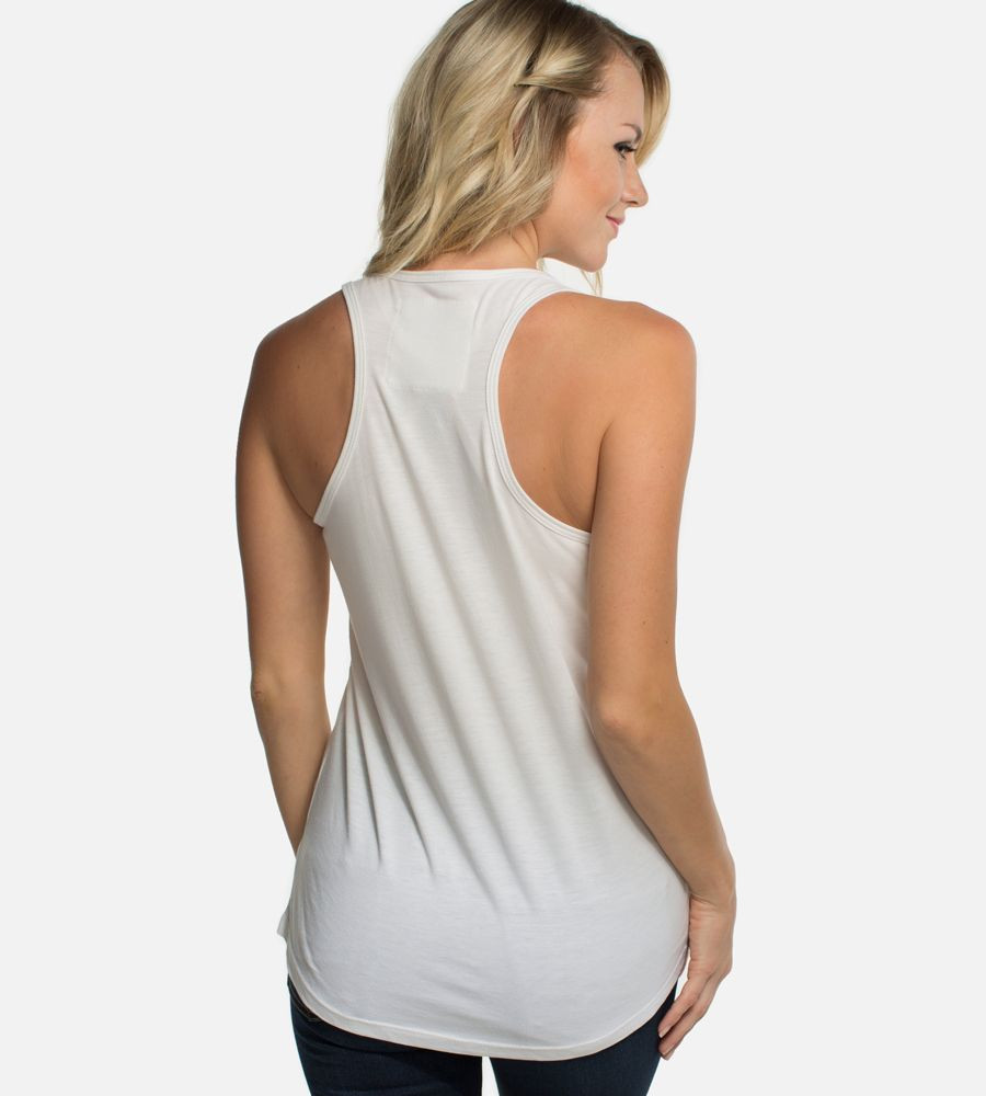 Women's All-American Racerback Tank Top (Bamboo Green)