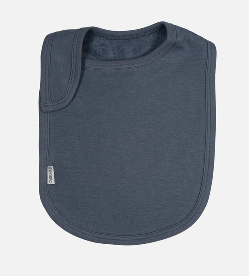 Dino Basic Bib & Burp Set, Blue