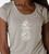 close-up on pineapple silhouette design