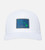 front view of trush mesh hat with hawaiian islands patch design