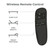 Wireless Remote Control with sleep, zero g, preset positions