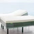 a split king base with a mattress on top