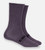 Gray crew socks