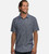 men's bamboo woven button-up shirt in lake shore color