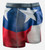 back view of boxers with a texas flag print