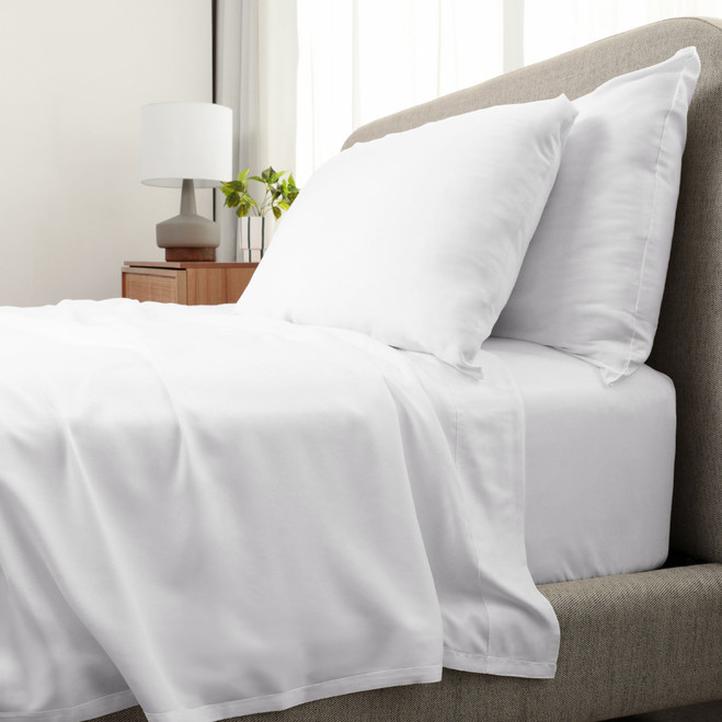 aloha soft bamboo sheets white