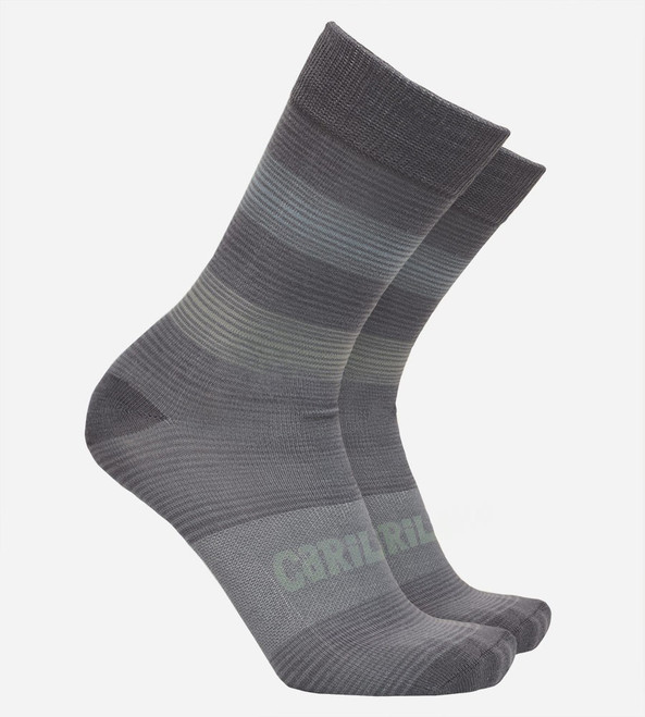 men's stripes blue bamboo trouser socks