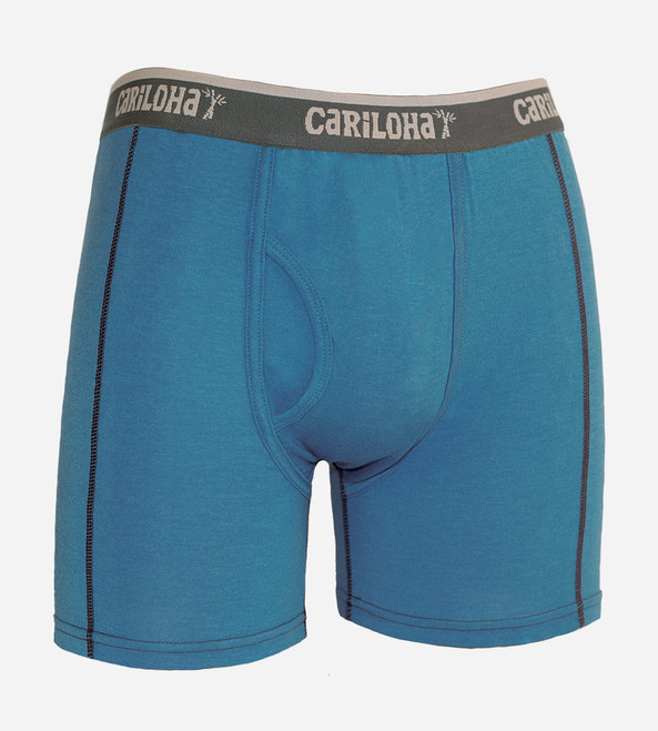 men's cobalt heather bamboo boxer briefs