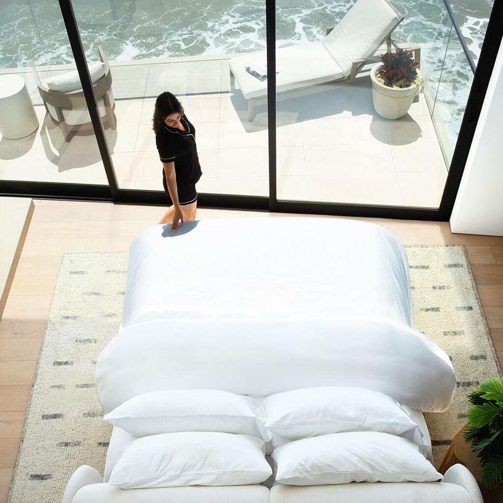 The vacation bed feeling