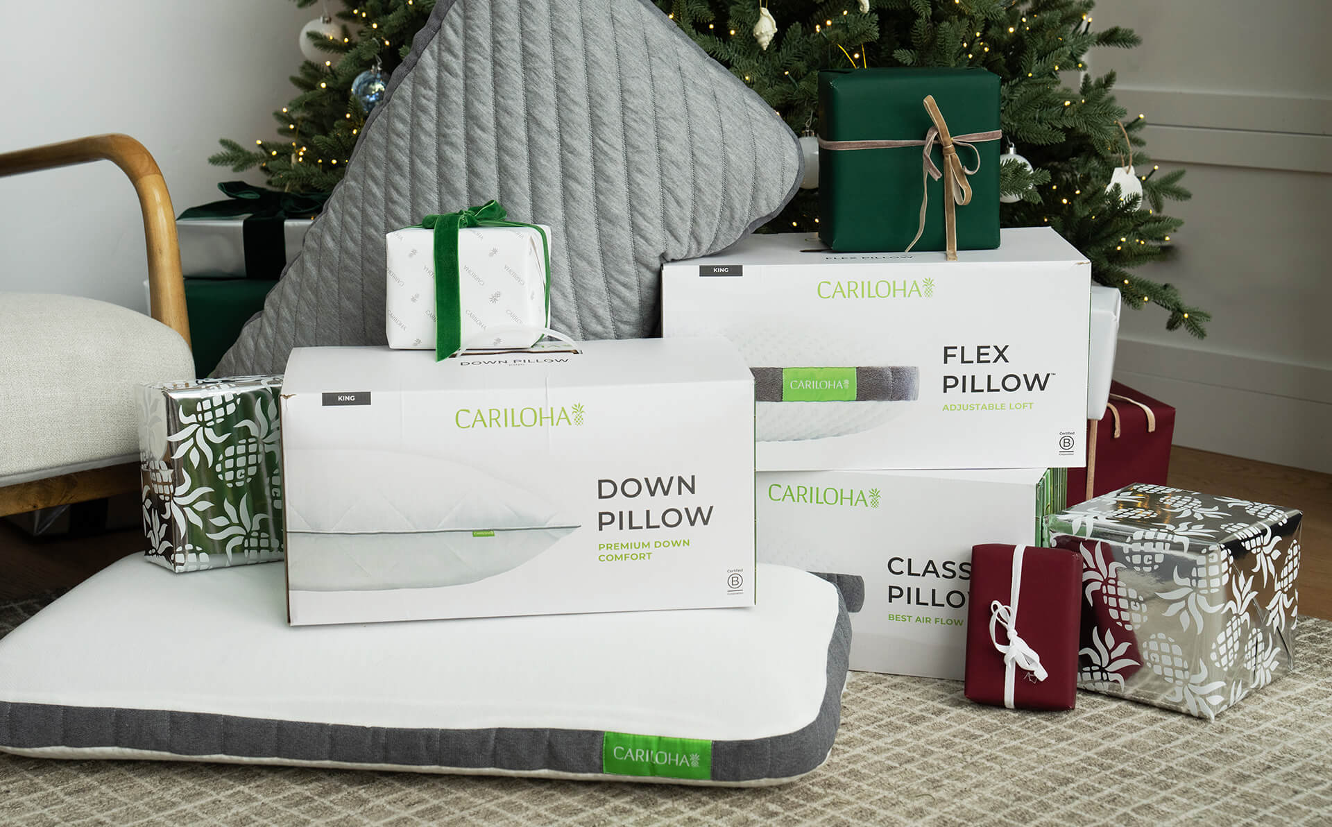 Cariloha pillows