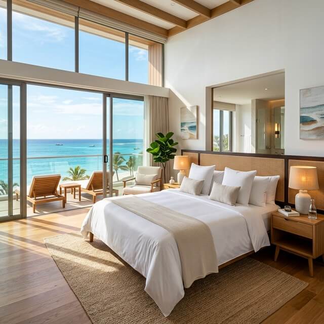 Resort Style Bedroom