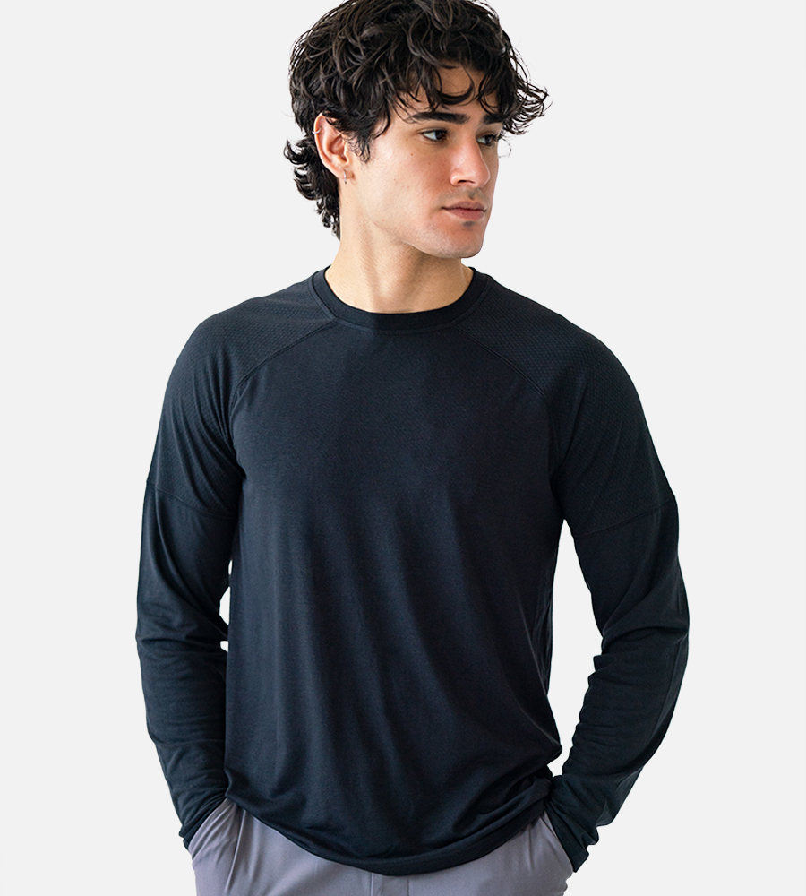 Bamboo Athletic Long-Sleeve