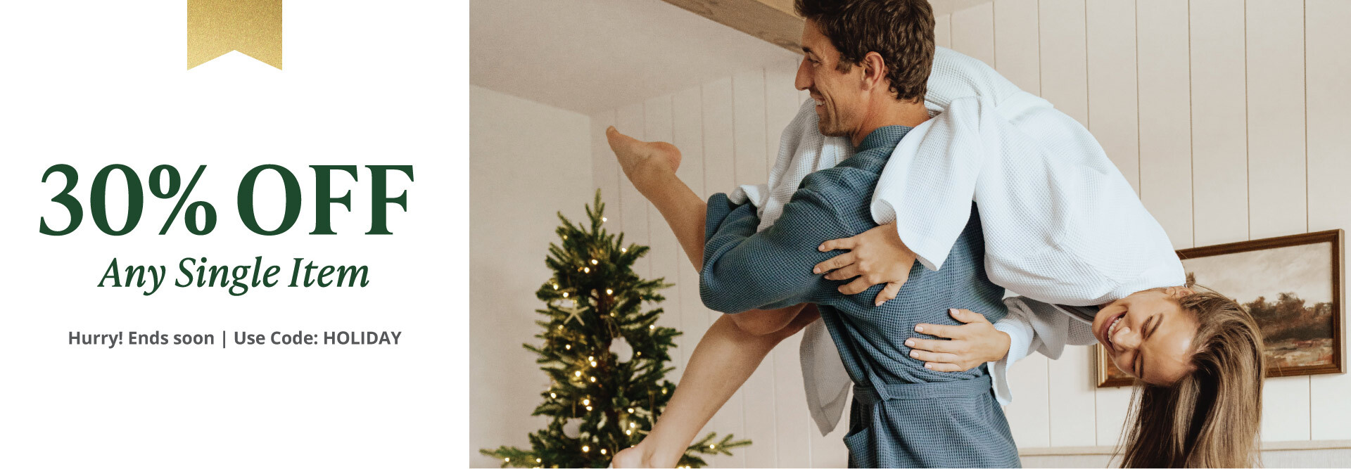 30% off any single item. hurry ends soon. Use code: Holiday