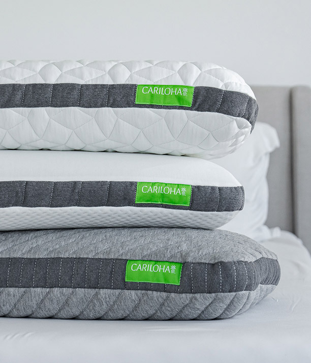 Stack of Cariloha Pillows