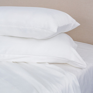 Standard Size Bamboo Pillowcase Set - Ivory Color