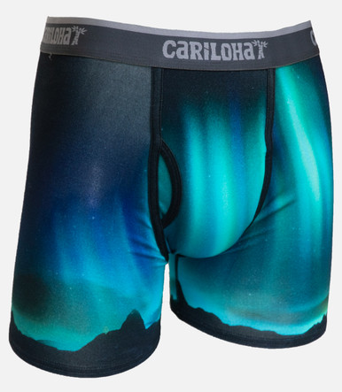 Bamboo Boxer Brief - Blueberry Lights