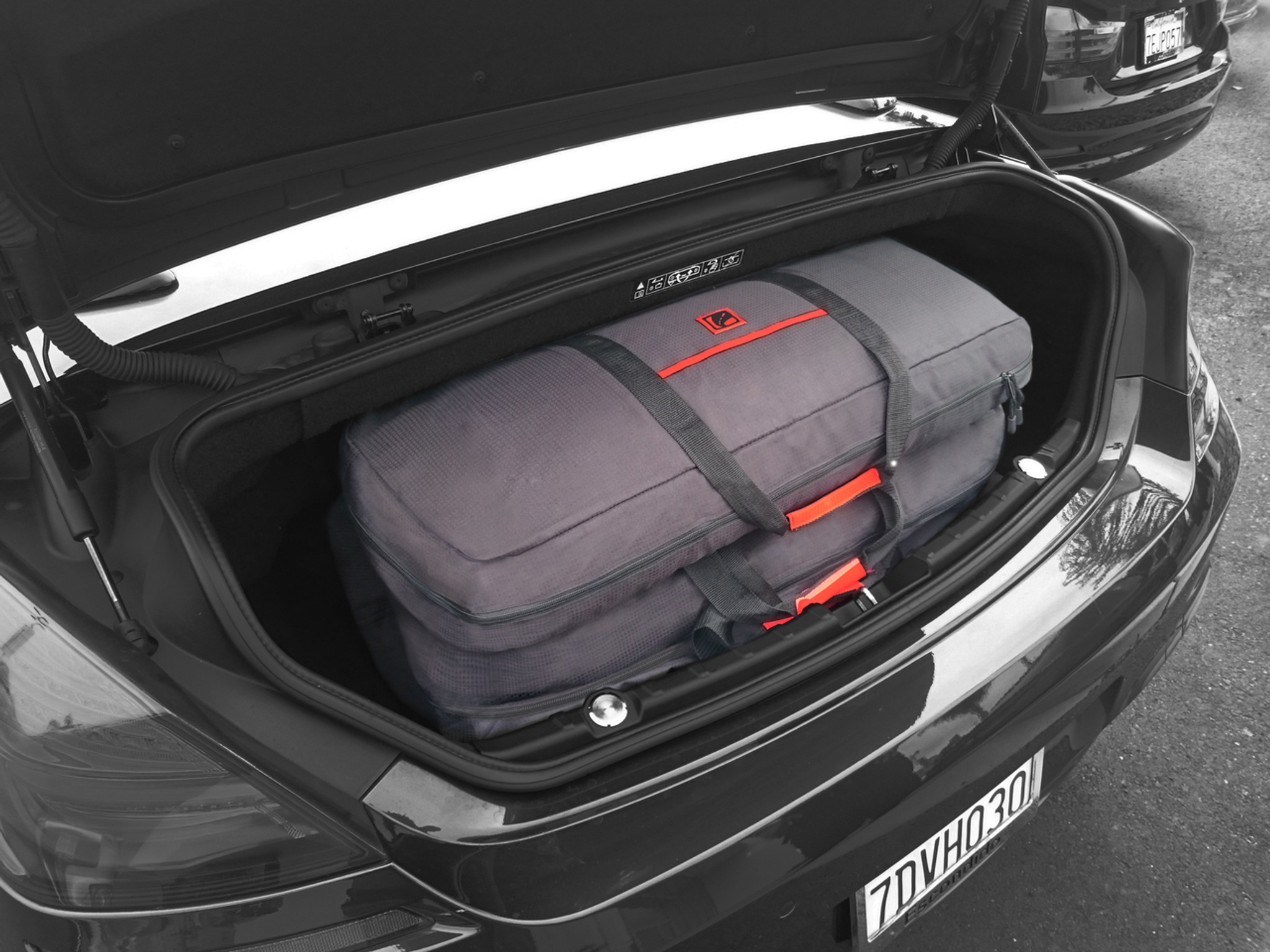 custom car luggage