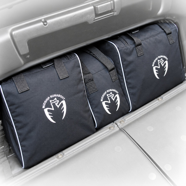 Toyota MR2 Spyder Fitted Luggage – 3-Piece Rear Bin Set