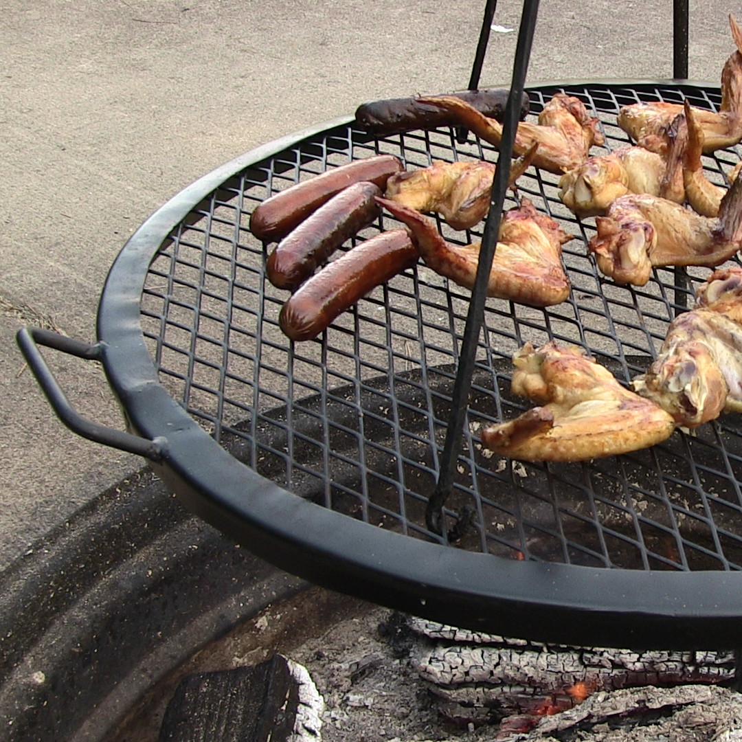 Sunnydaze Fire Pit Cooking Grill Grate For Outdoor Campfire Bbq 22