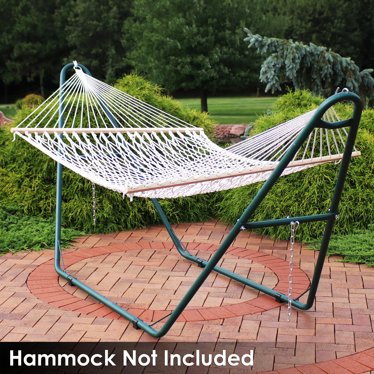 Sunnydaze Universal MultiUse HeavyDuty Steel Hammock Stand, 2 Person