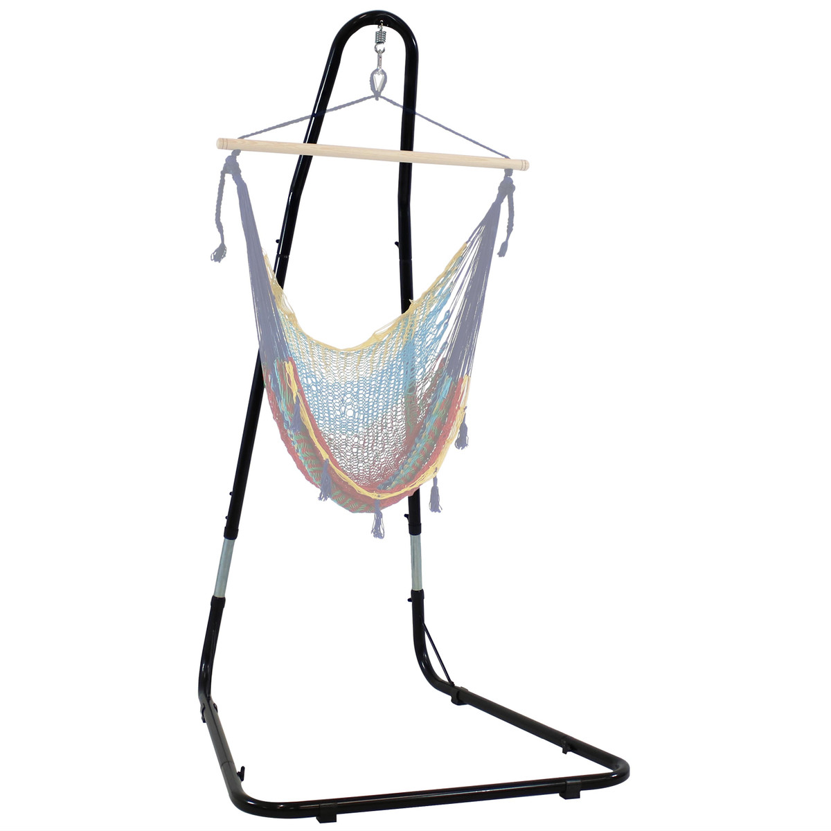 Sunnydaze Adjustable Heavy Duty Hammock Chair Stand For Hanging Chair