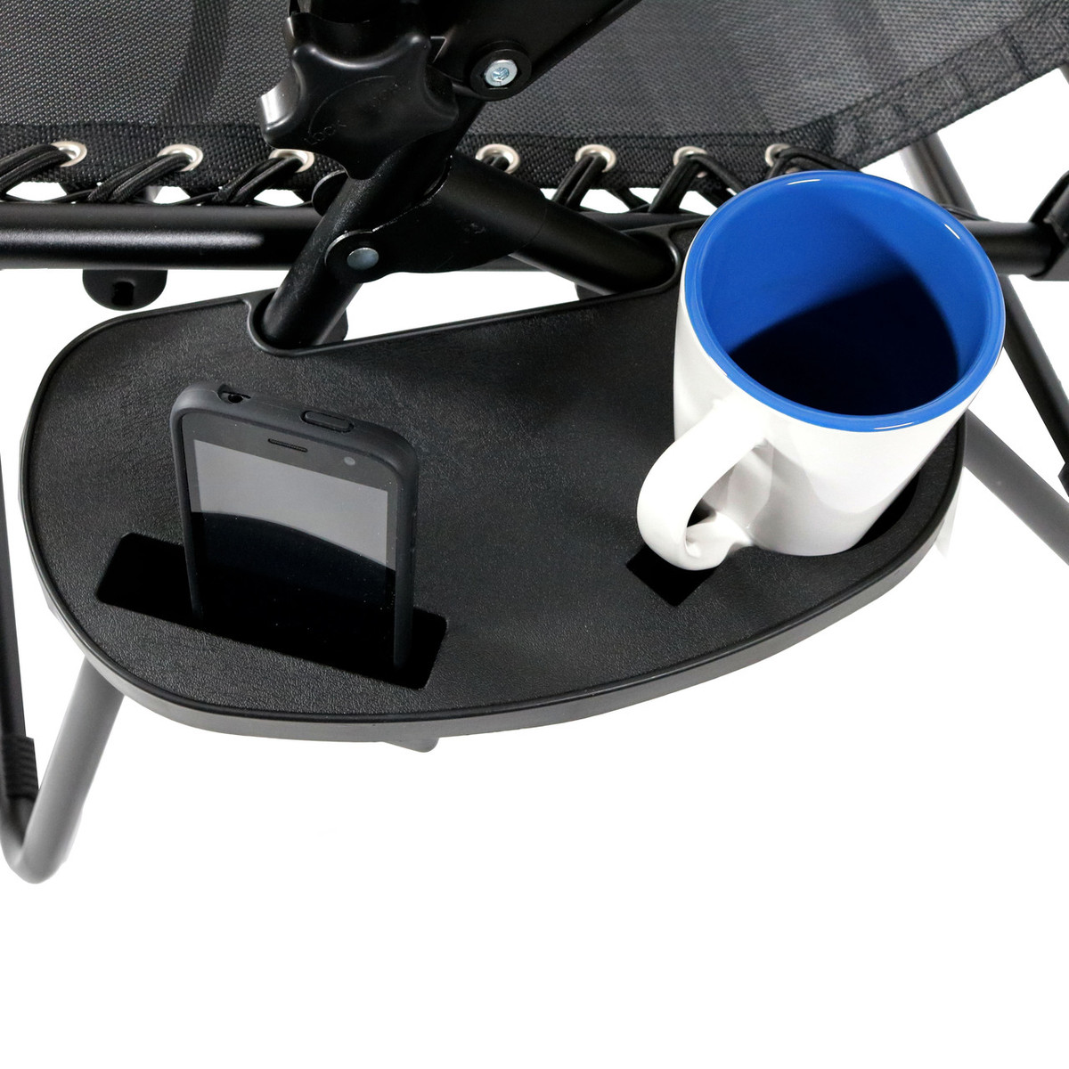 Sunnydaze Zero Gravity Chair Cup Holder Mobile Device Slot