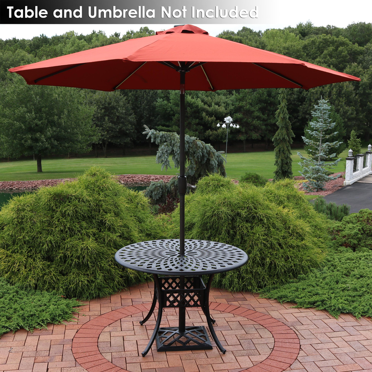 2 inch patio umbrella base