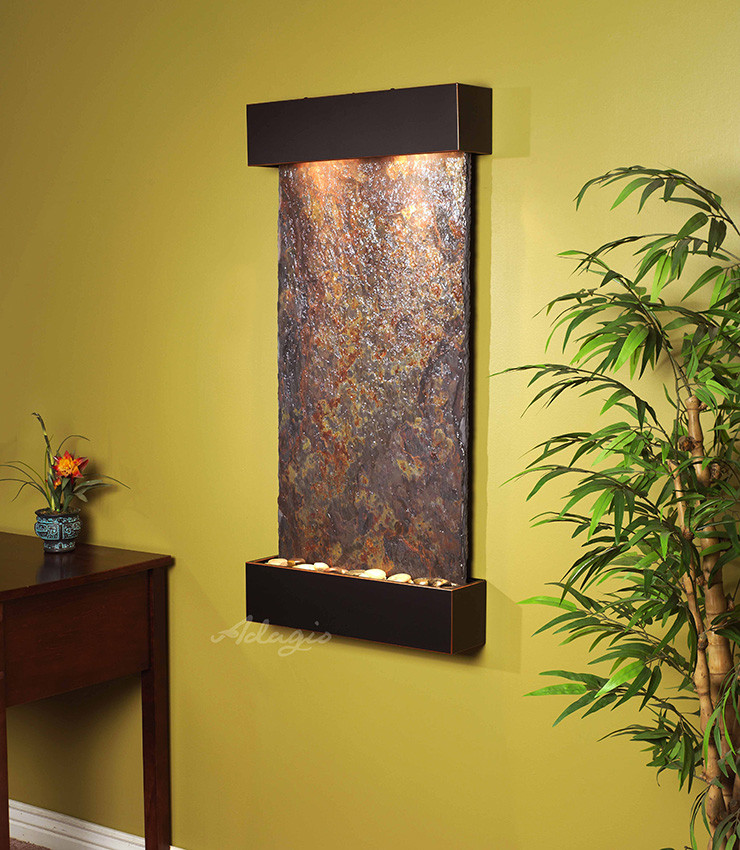 Adagio Whispering Creek Wall Fountain Serenity Health