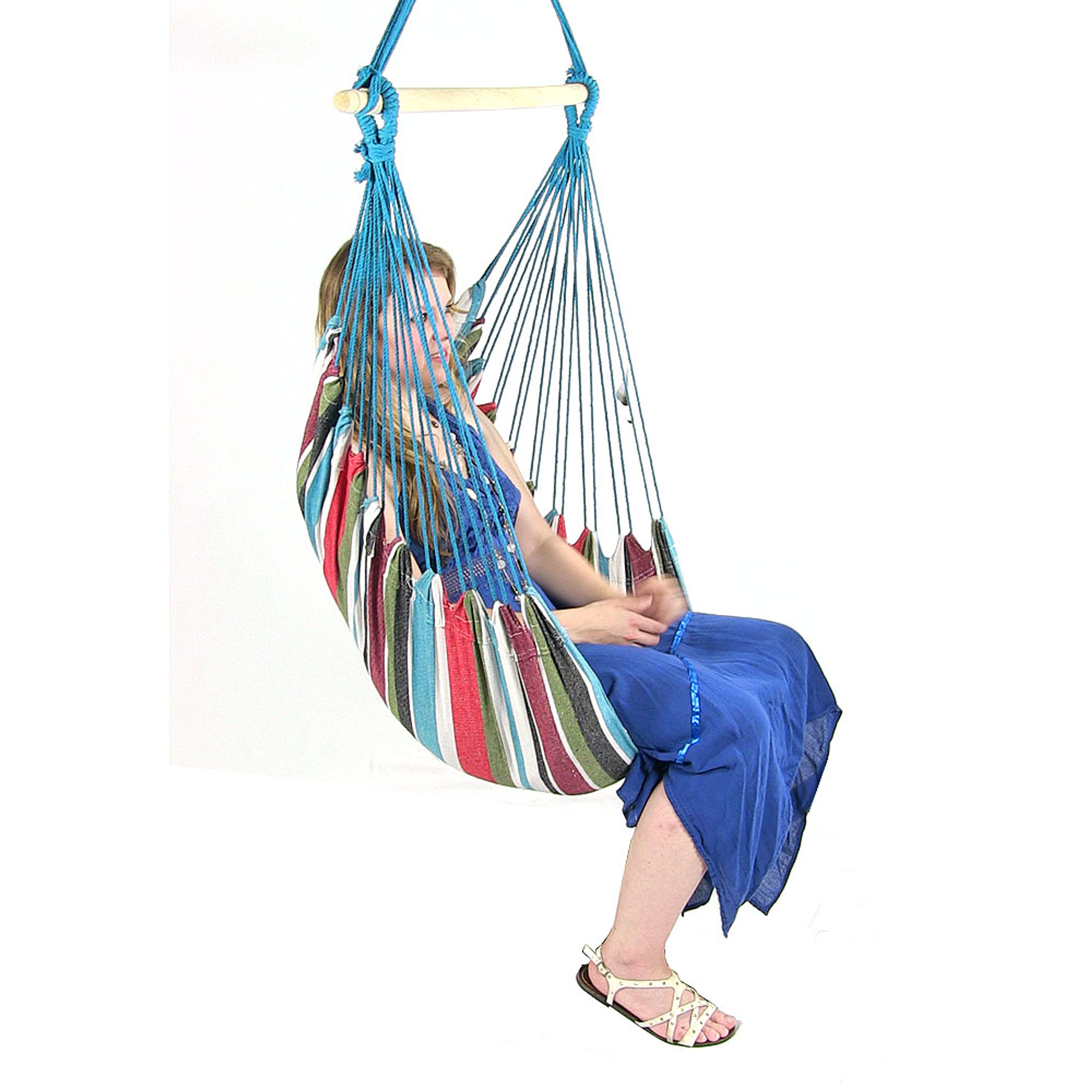 Sunnydaze Hanging Hammock Swing Multiple Color Choices