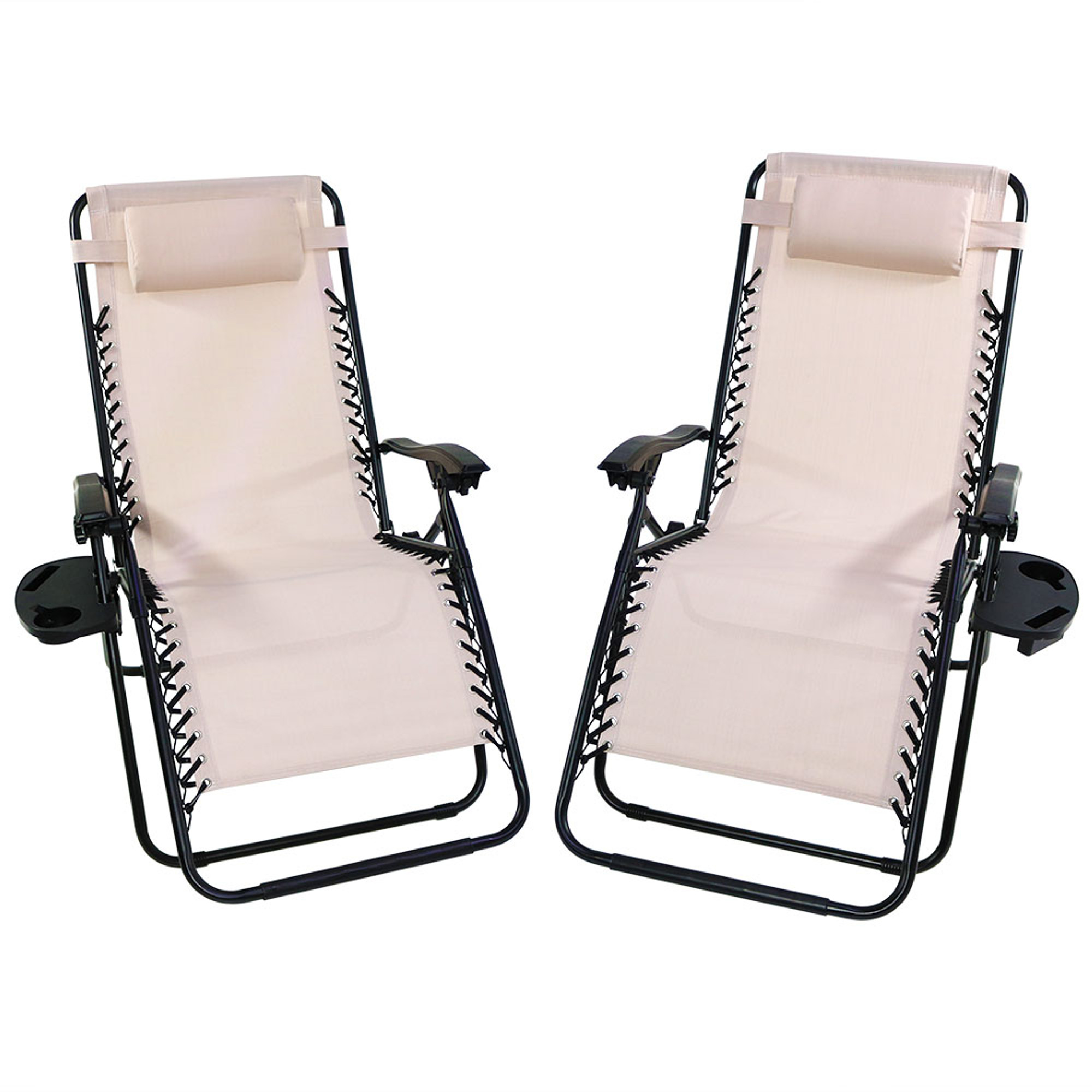 Sunnydaze Oversized Zero Gravity Chair w/ Pillow