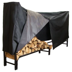 Sunnydaze 8-Foot Firewood Log Rack
