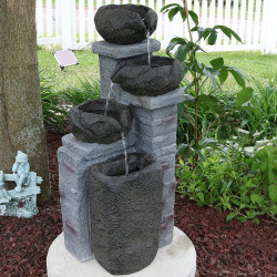 Solar Fountains Solar Powered Outdoor Water Fountains
