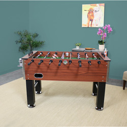 55-Inch Faux Wood Foosball Table