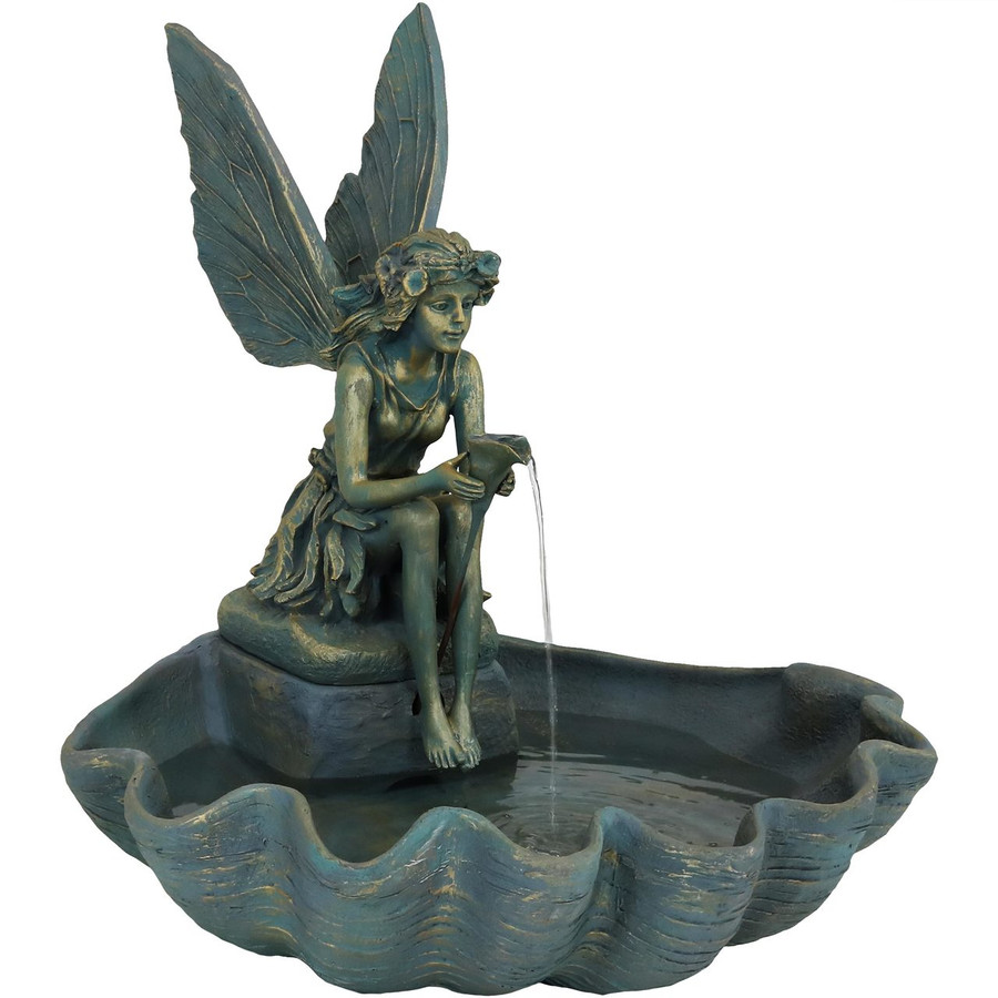 Fairy Shell Outdoor Water Fountain
