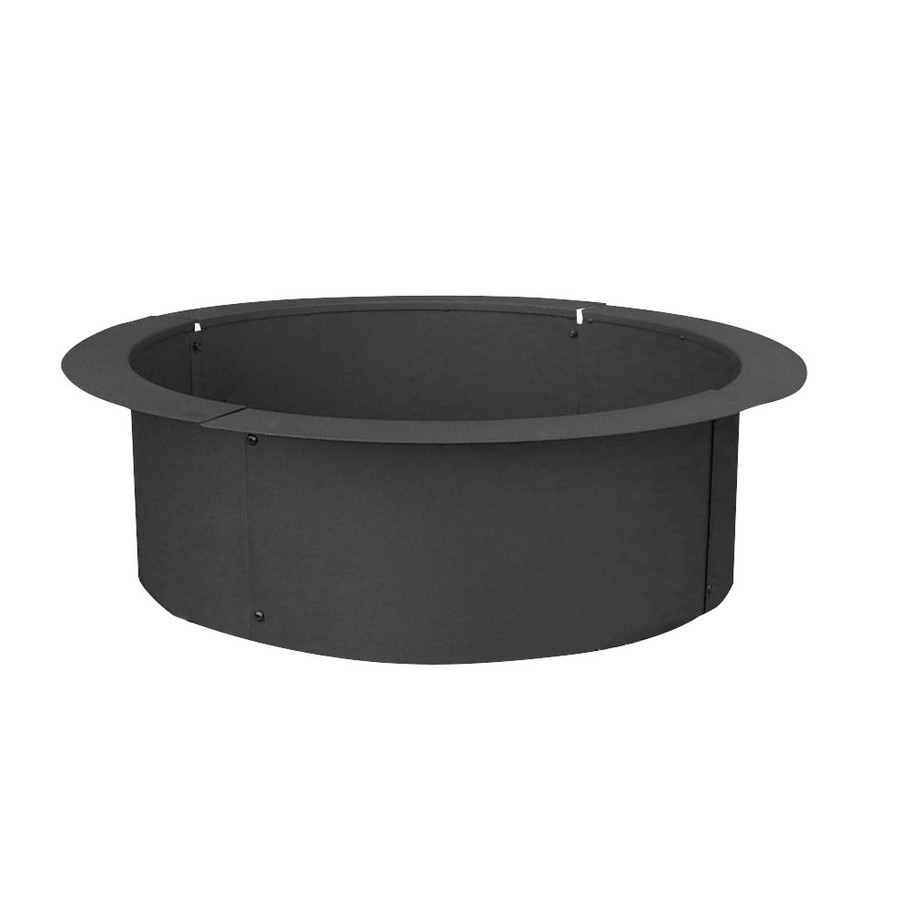 Sunnydaze Decor 27-inch Fire Ring – In-Ground Fire Pit