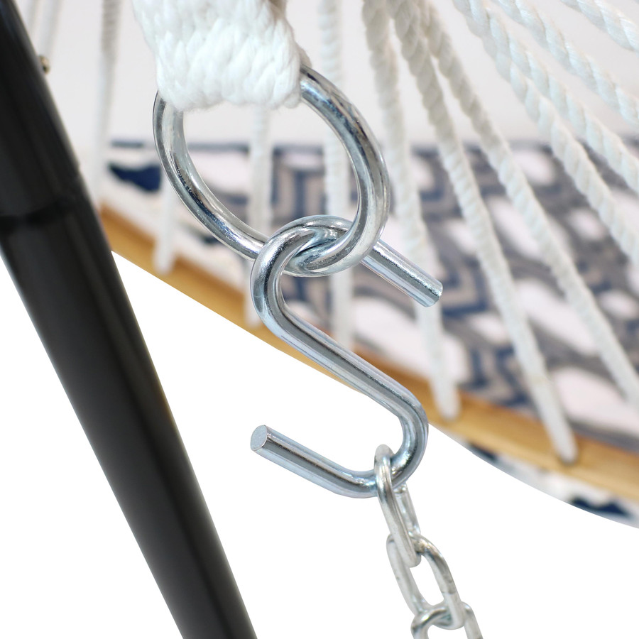 Closeup of Chain and S-Hook