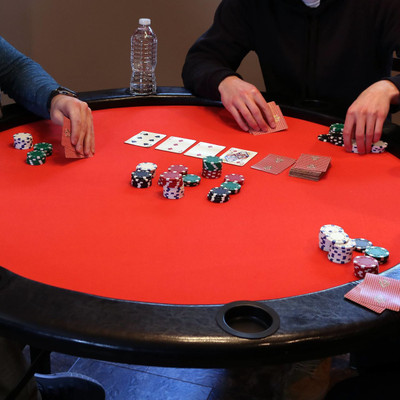 poker table height