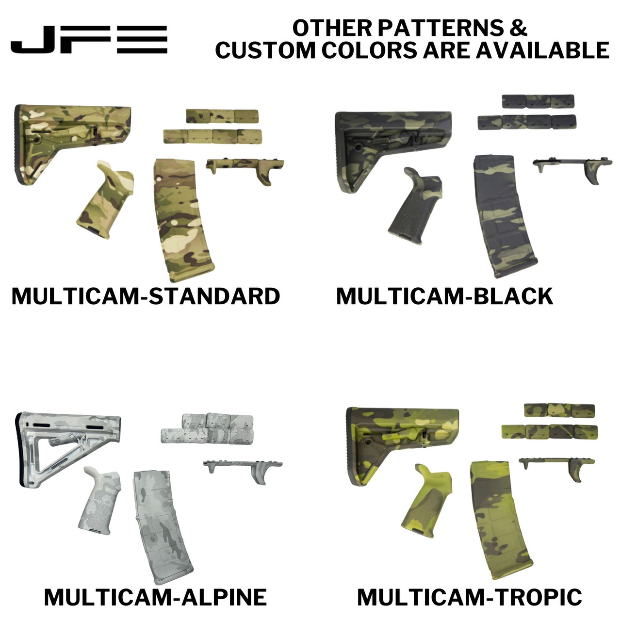 MAGPUL Furniture Set M81 WOODLAND at Joint Force Enterprises MAGPUL Furniture Set M81 WOODLAND at Joint Force Enterprises