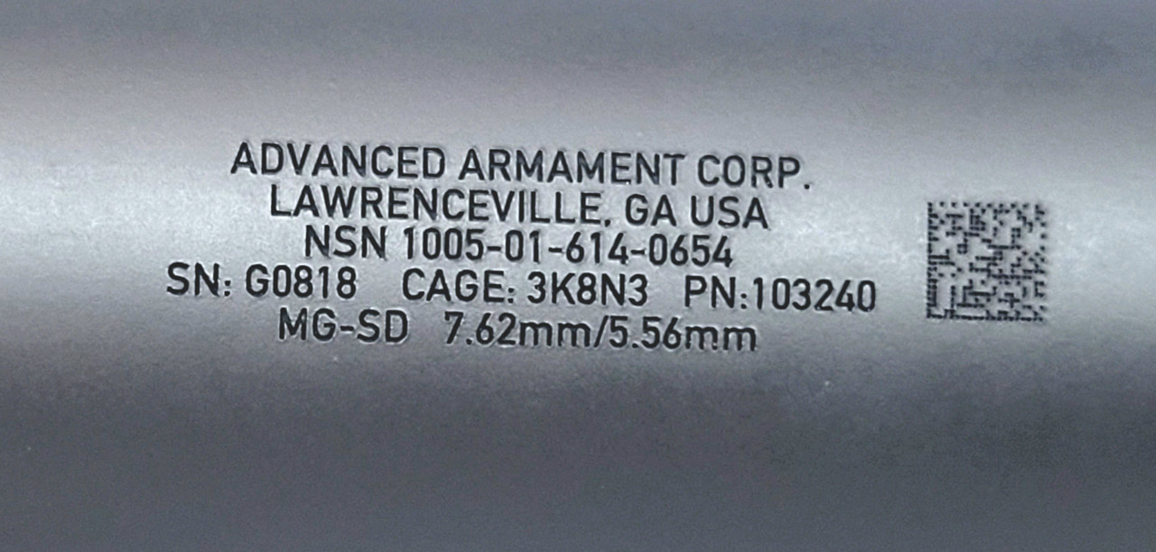 AAC MG-SD 7.62mm/5.56mm - Joint Force Enterprises