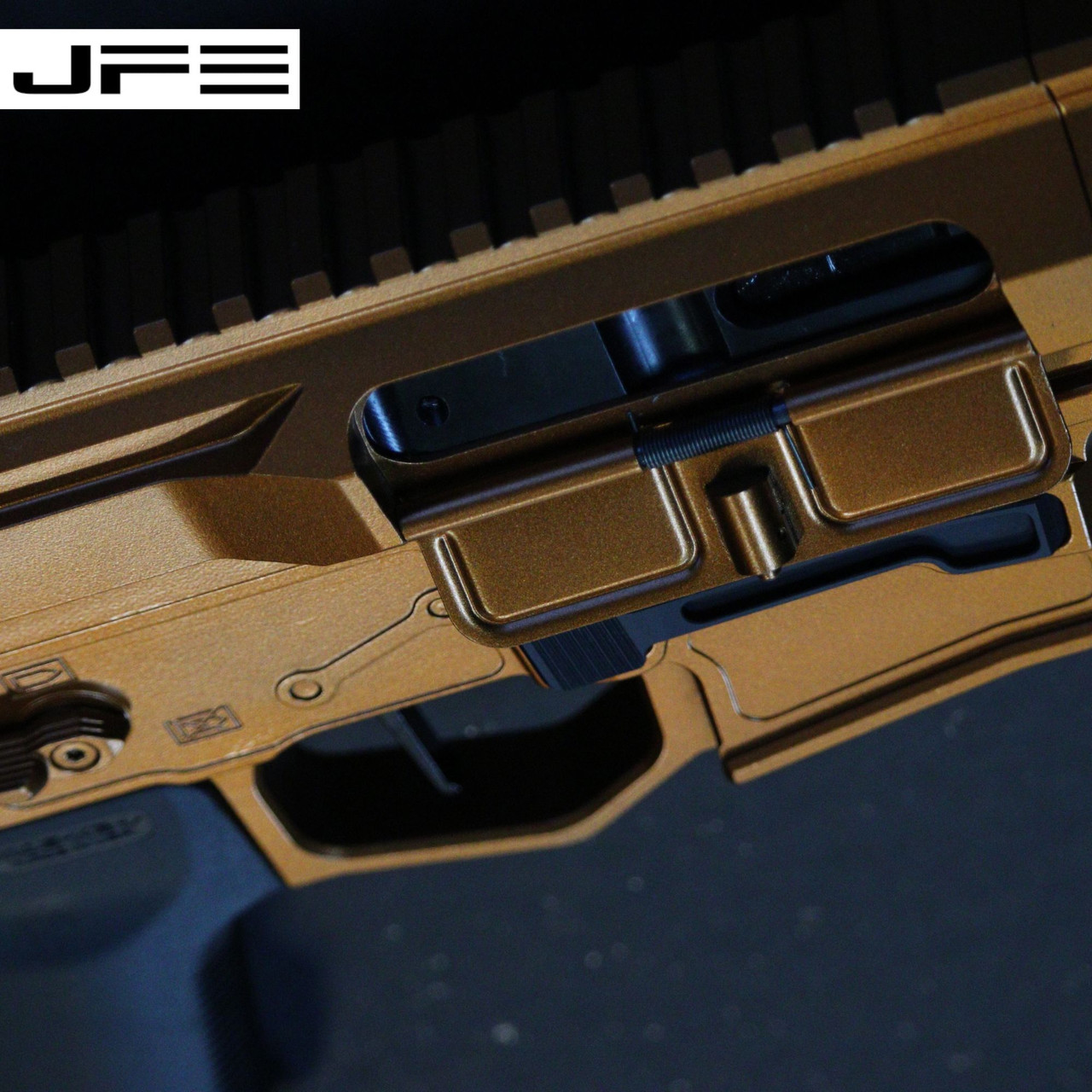 MIDNIGHT BRONZE Cerakote OEM complete mil-spec lower part kit with pistol  grip ( LPK )