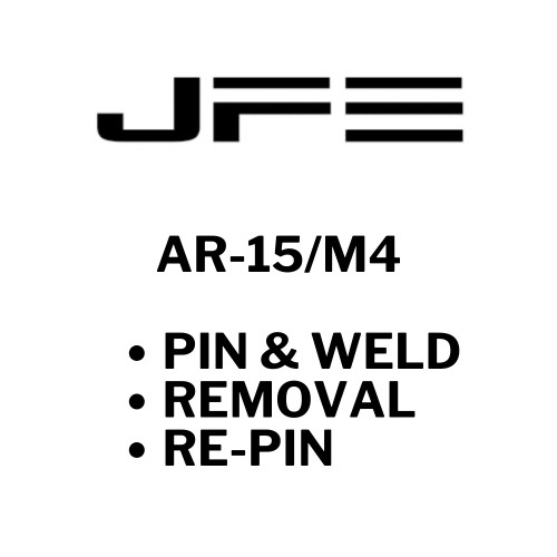 AR15/M4 Pin and Weld Removal and Repining Service at Joint Force Enterprises AR15/M4 Pin and Weld Removal and Repining Service at Joint Force Enterprises
