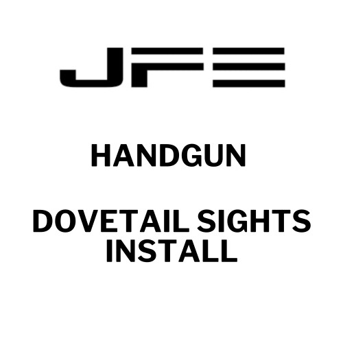 Handgun New Dovetail Sights Installation at Joint Force Enterprises Handgun New Dovetail Sights Installation at Joint Force Enterprises