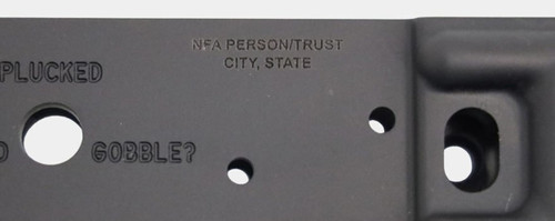 Basic NFA info on either side you wish Basic NFA info on either side you wish