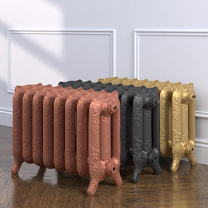 CI-RO470-ALT00 - Rochester 3 Column Cast Iron Radiator H470mm x W278mm