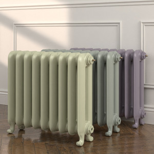 CI-HA570-FB-032-COOKING-APPLE-025-PIGEON-271-BRASSICA-ALT00 - Harcourt 2 Column Cast Iron Radiator H570mm x W249mm
