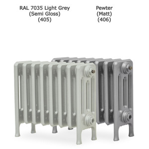 CI-CLA353-05-06 - Classic 4 Column Cast Iron Radiator H353mm x W174mm